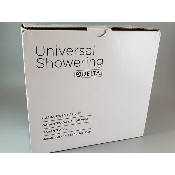 Delta 52175-PR Universal 1.75 GPM Single Function Metal Raincan Shower Head NEW - Picture 4 of 5